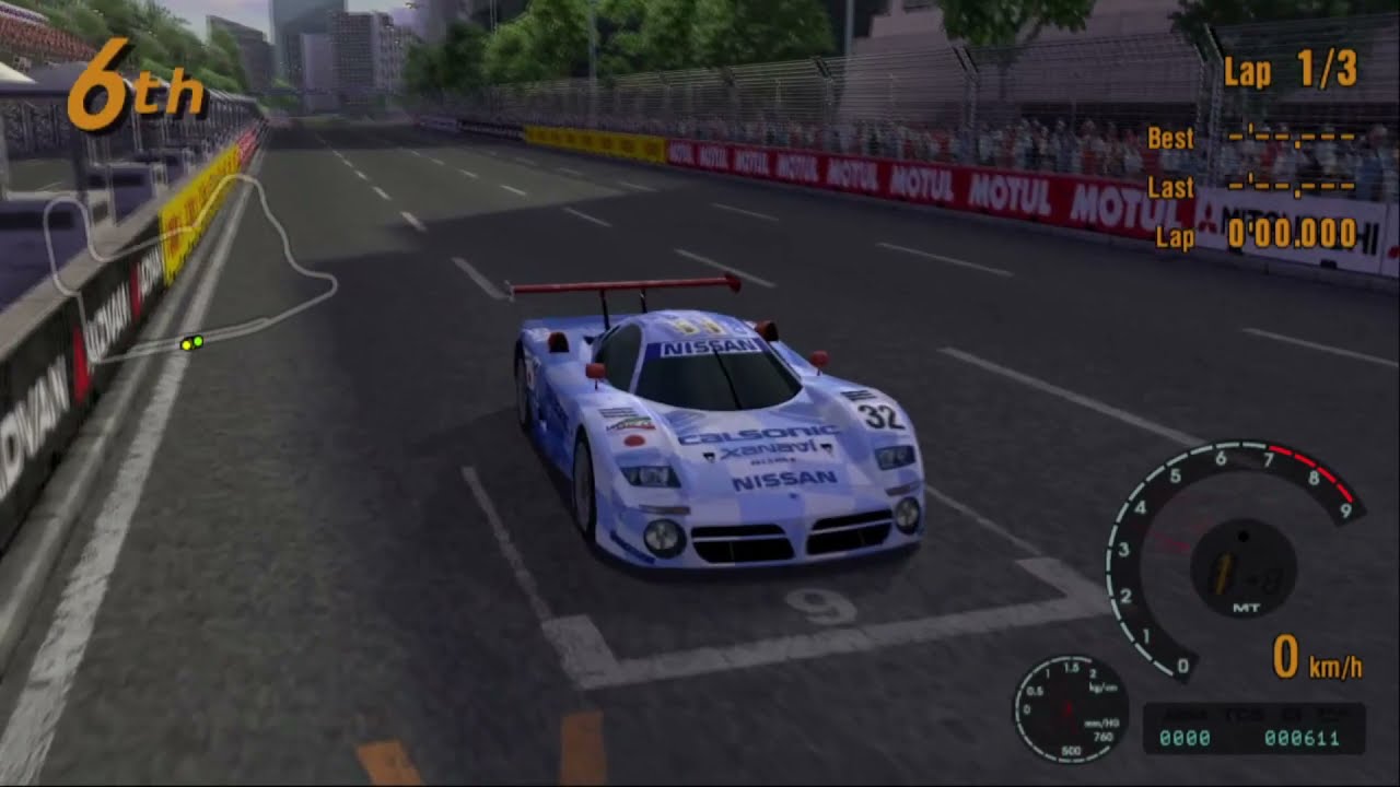Gran Turismo 3: A-Spec - Nissan R390 GT1 LM Race Car [gameplay #4]