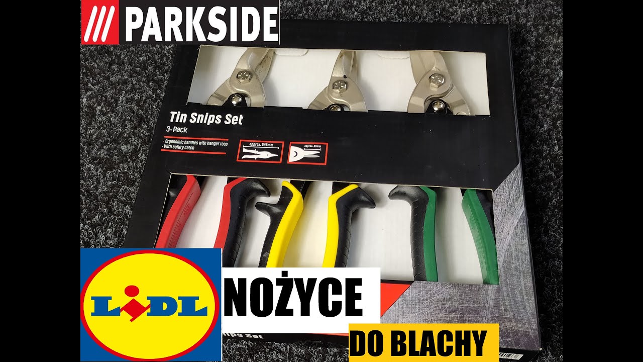 Parkside-Nożyce do cięcia blachy