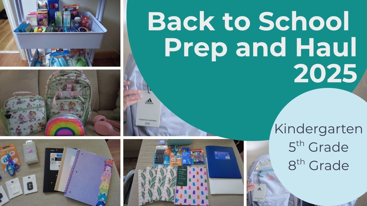 Back to School Prep and Haul