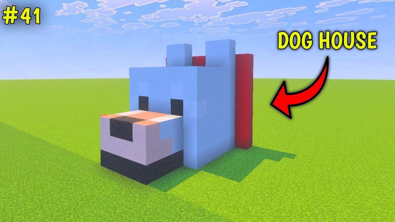 I MADE A DOG🐕 HOUSE FOR MY DOG😇 | MINECRAFT SURVIVAL SERIES #41