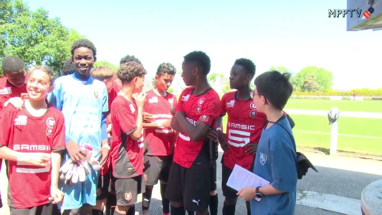 2025 : Interview de l'équipe du Stade Rennais sur le centre de Pluguffan