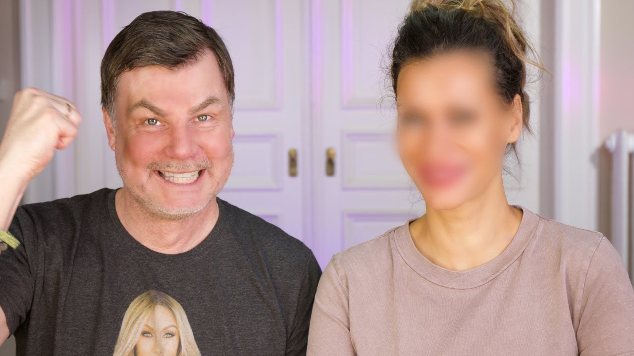 Husband does my makeup | THOMAS HELMER SCHMINKT MICH 😱