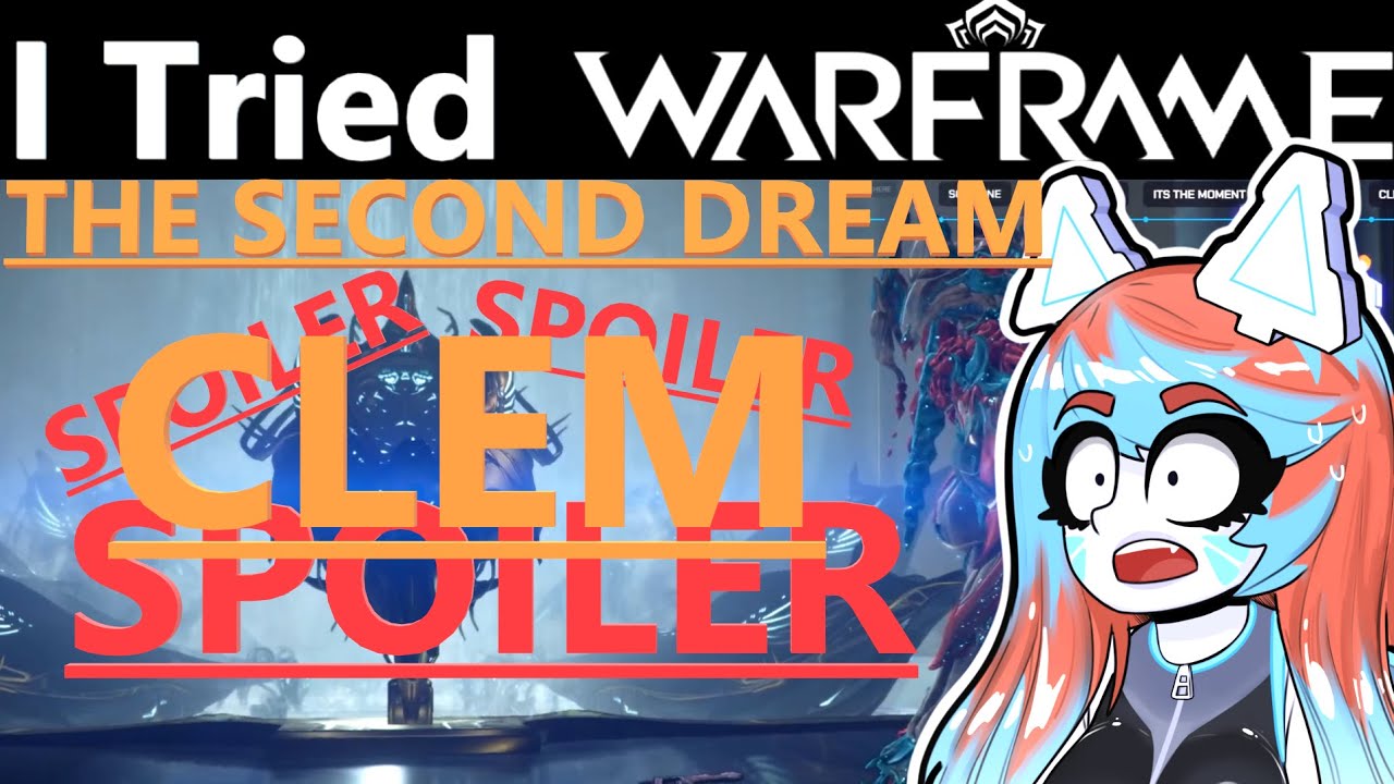 I tried Warframe THE SECOND DREAM (I'm in love with this game now.)