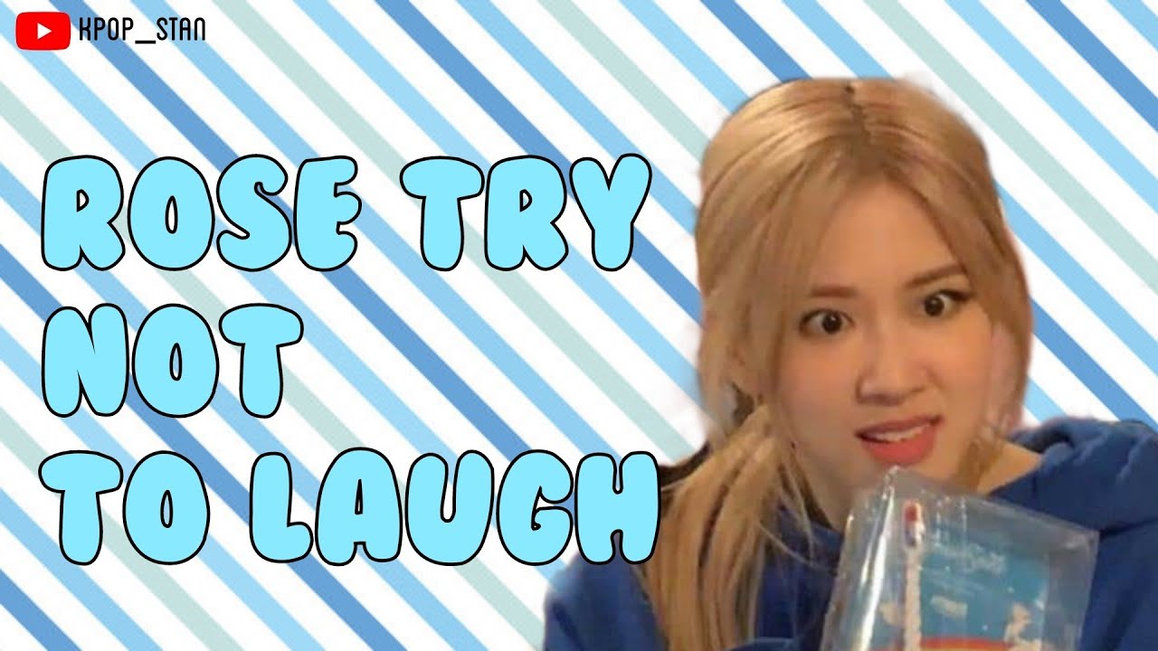 try not to laugh at rosé funny moments #blackpink #rosé