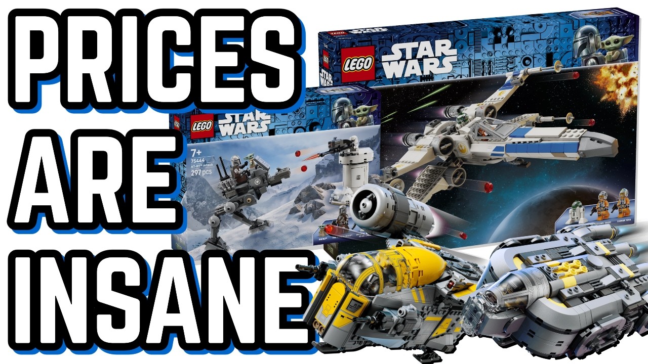 УЖАСНЫЕ цены, но довольно неплохие модели — представлены наборы LEGO Star Wars «Мандалорец» и «Гр...