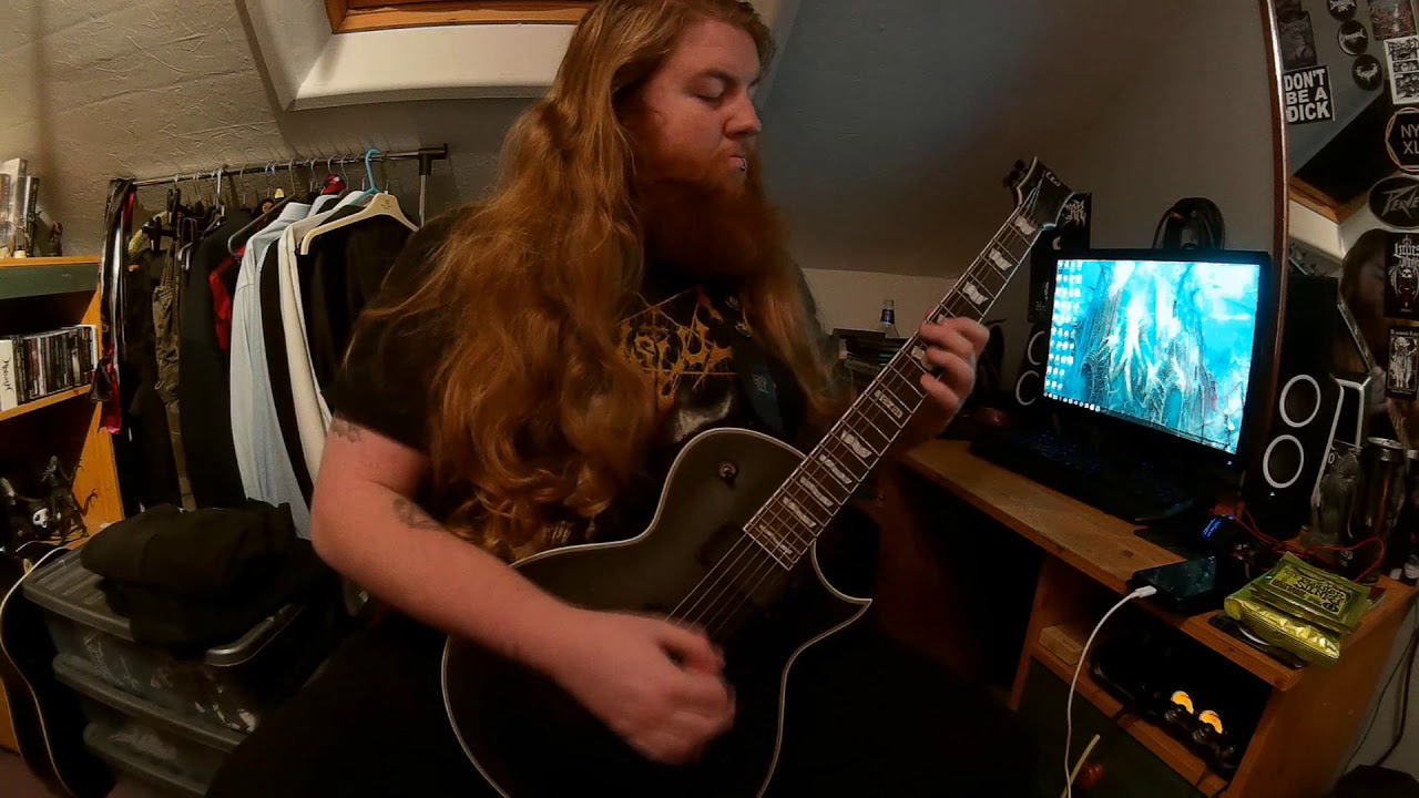 Sulphur Aeon - Thou Shalt Not Speak His Name (Guitar Cover)