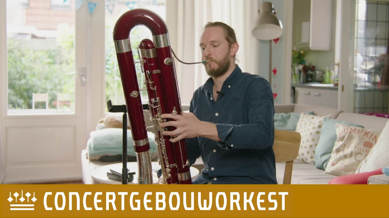 Contrabassoonist Simon van Holen | Concertgebouworkest