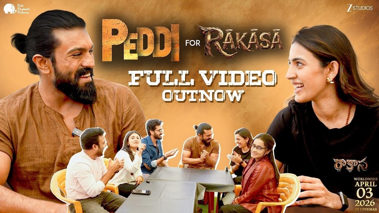 Mega Power Star Ram Charan Hilarious Interview With Rakasa Team |PEDD |   Niharika | Sangeeth 