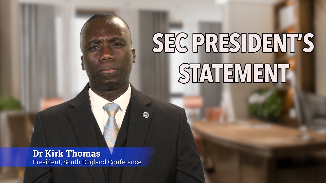 SEC President, Pastor Kirk Thomas' statement in response to Channel 4 news report.