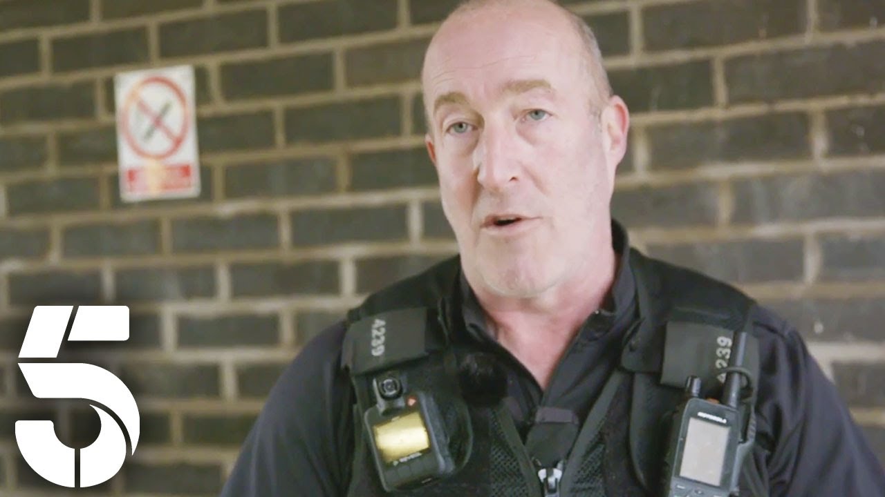 Arrested Man Tampers With His Drug Test | Motorway Cops: Catching Britain's Speeders | Channel 5