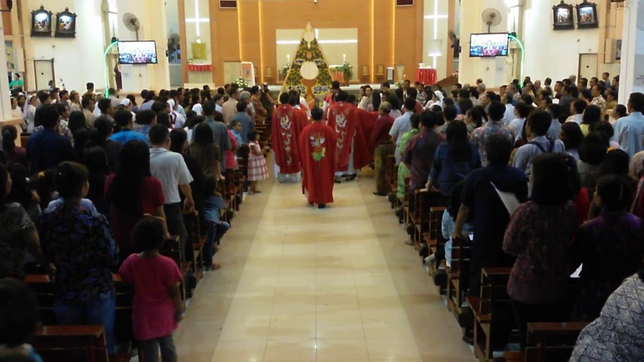 Misa Inkulturasi Jawa Gereja St. Petrus Palembang (Part 1B)