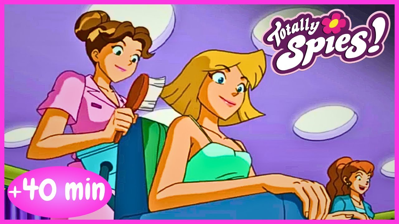 El SALÓN de BELLEZA 💅del MAL💥 y MÁS 🚁 TOTALLY SPIES! ESPAÑOL 💄 Maratón de episodios [T2 Ep3-4]