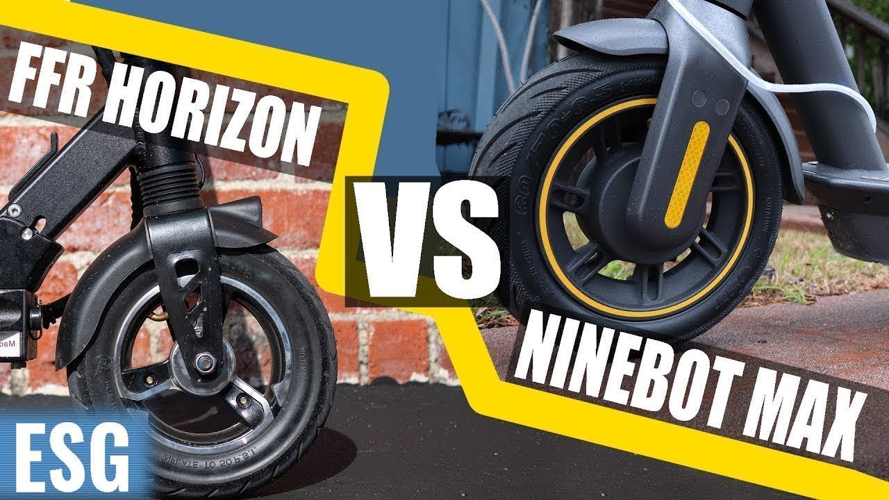Fluid Freeride Horizon vs. Segway Ninebot Max | Scooter Showdown