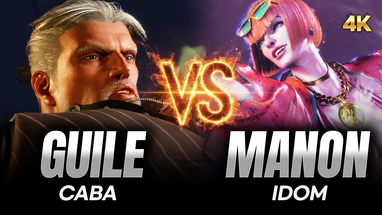 【スト6】Caba（ガイル）vs iDom（マノン）カスタムマッチFT3 | ストリートファイター6