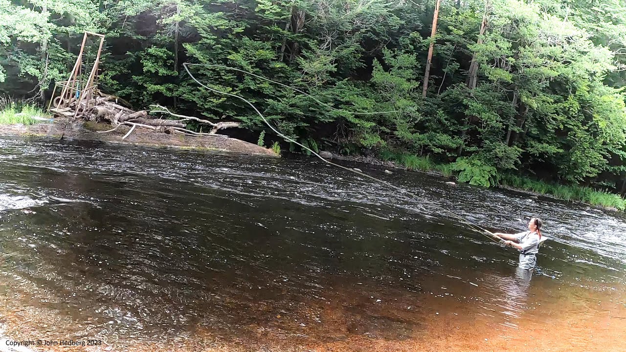 Fly fishing moments from the Mörrum river 2022