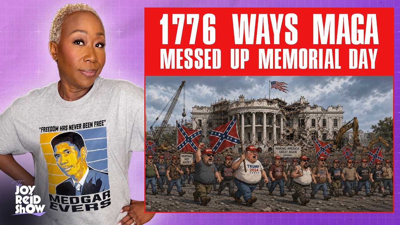 1776 Ways MAGA Messed Up Memorial Day | The Joy Reid Show LIVE!