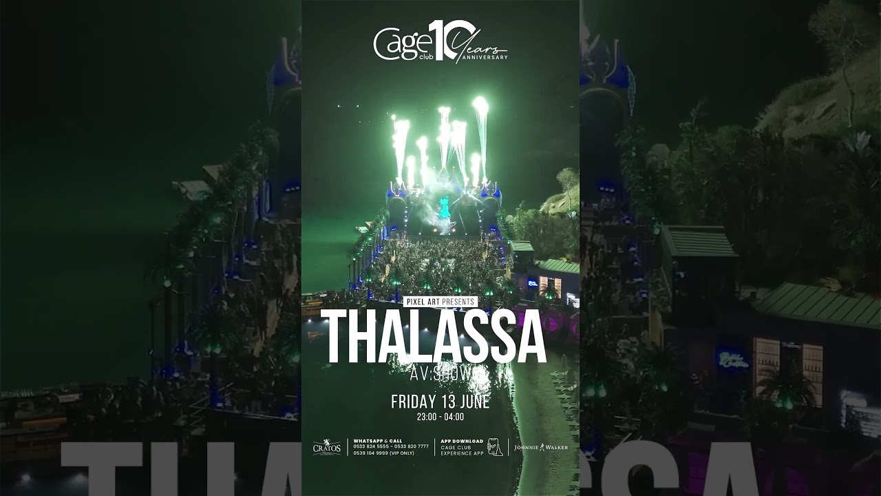 THALASSA AV:SHOW🗓️ Friday 13#cageclub #cyprus