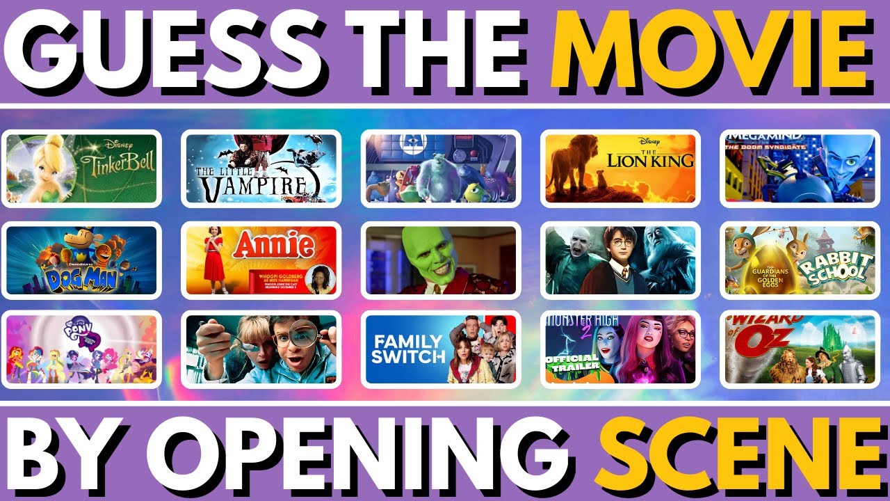 Can you guess the movie by the opening scene? - Movie Quiz