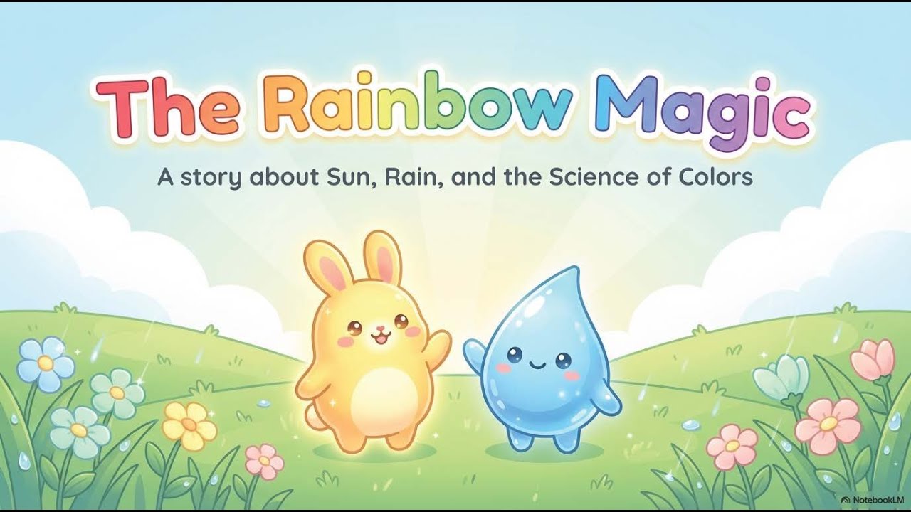 The Rainbow Magic | Kids Song | Learn About Nature | Science Song for Kids | เพลงเด็กภาษาอังกฤษ