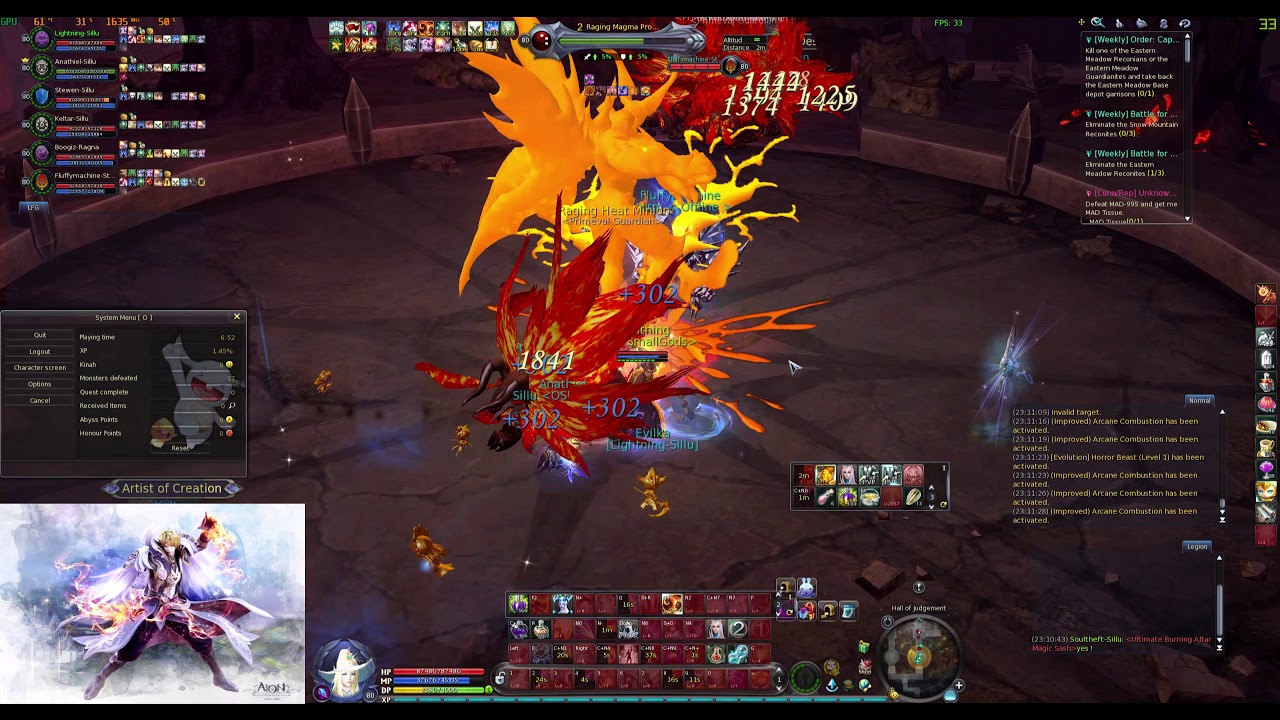 Aion 7.5 EU Makarna of Bitterness Hard Mode Guide