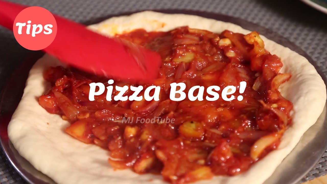 Tips to make Pizza base at home | Mallika Joseph Food Tube