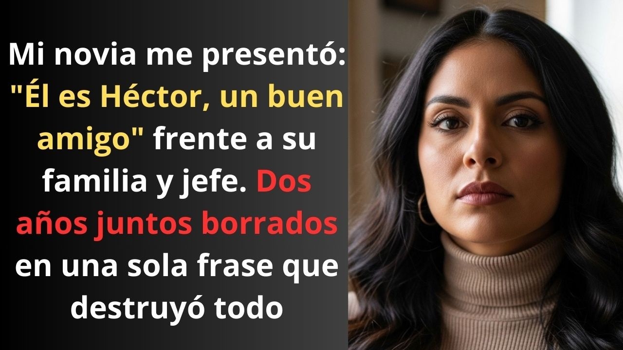 Me presentó como 