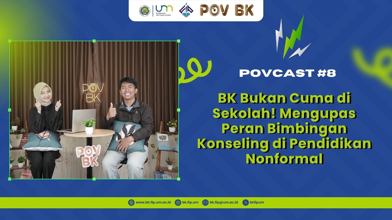 POVCAST #8 - Bukan Cuma di Sekolah! Mengupas Peran Bimbingan Konseling di Pendidikan Nonformal