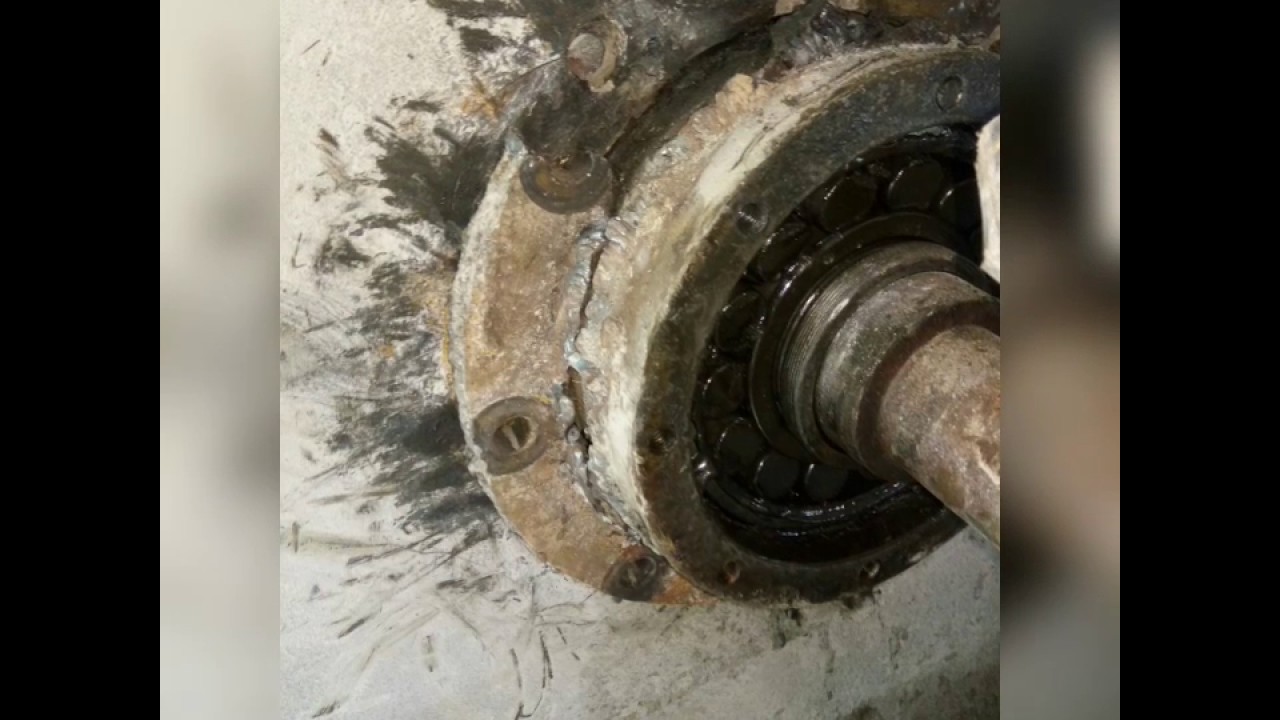 Vibrator bearing housing reconditioning job, RESTORATION JOB