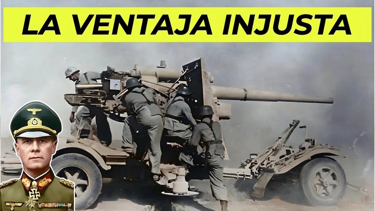 Así usó Rommel los cañones 88 para destruir tanques británicos en el desierto