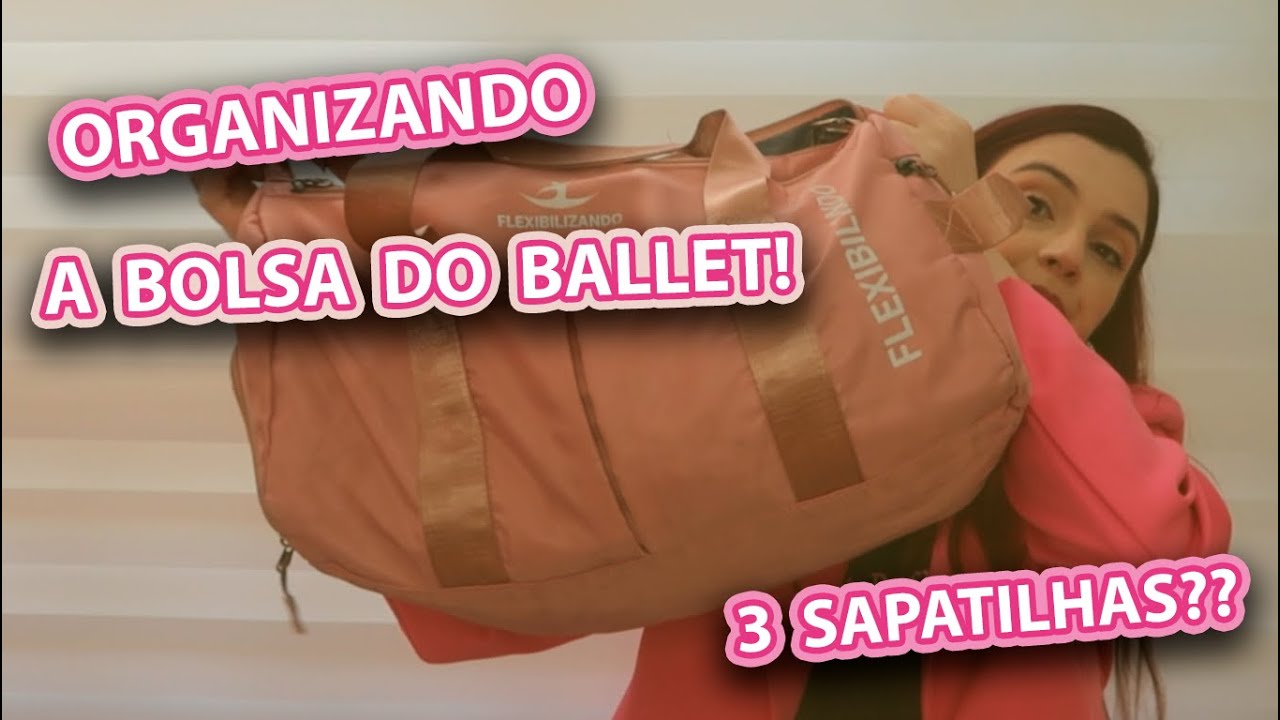 O QUE EU LEVO NA MINHA BOLSA DO BALLET + ORGANIZANDO TUDO | Lu Corti