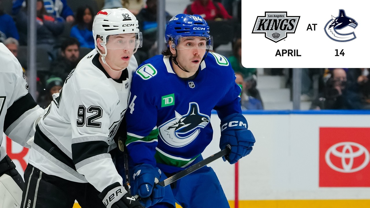 HIGHLIGHTS: LA Kings at Vancouver Canucks | 04.14.26 at VAN