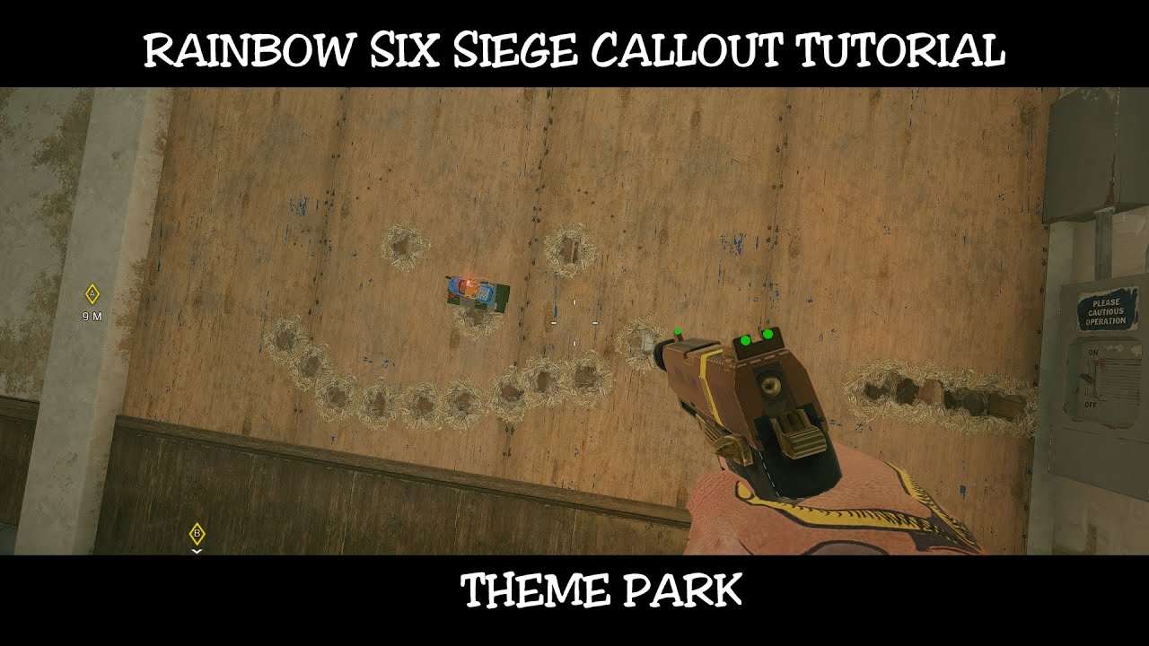 Rainbow Six Siege Callouts Tutorial: Theme Park
