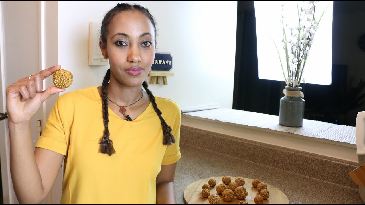 Ethiopian Dessert -  How to Make Sesame Seed Candy - የሰሊጥ ከረሜላ አሰራር