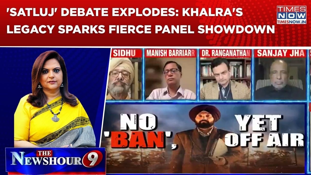 &lsquo;Satluj&rsquo; Blocked, Politics Flows: Truth Or Narrative? Panel Erupts Over Khalra&rsquo;s Legacy | Newshour
