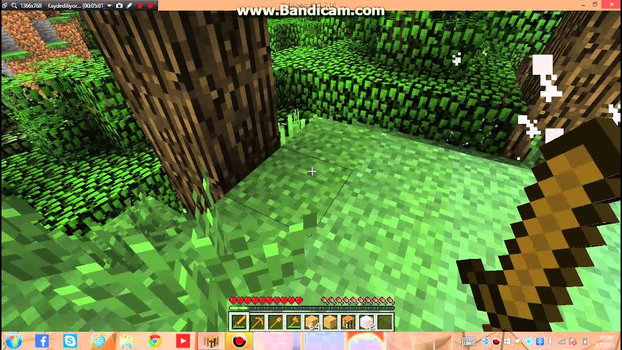 Minecraft sade survival b&ouml;l&uuml;m 1