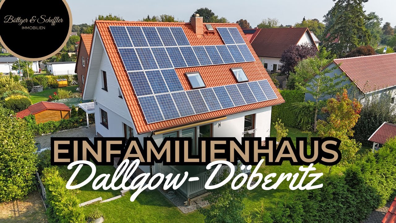 Fast autark! Einfamilienhaus mit Luftwärme-Pumpe & PV-Anlage.. Roomtour Dallgow-Döberitz