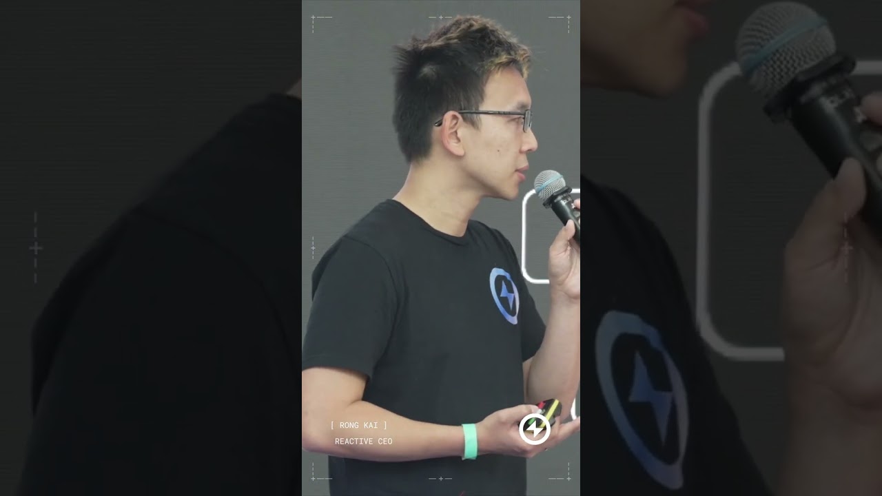 Why Reactive Network Is a Game-Changer for Blockchain Development | Rong Kai at Ethereum Singapore