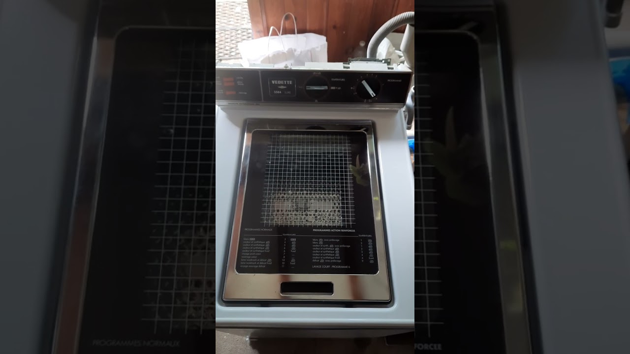 Vedette 5584 Luxe Aqualise Automatique, test essorage