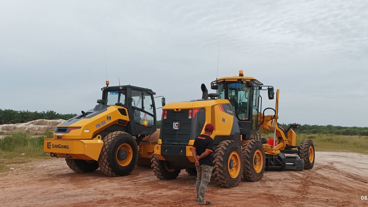 gd4140D dan vibro 6611E Liugong. pengecheckan unit baru site 