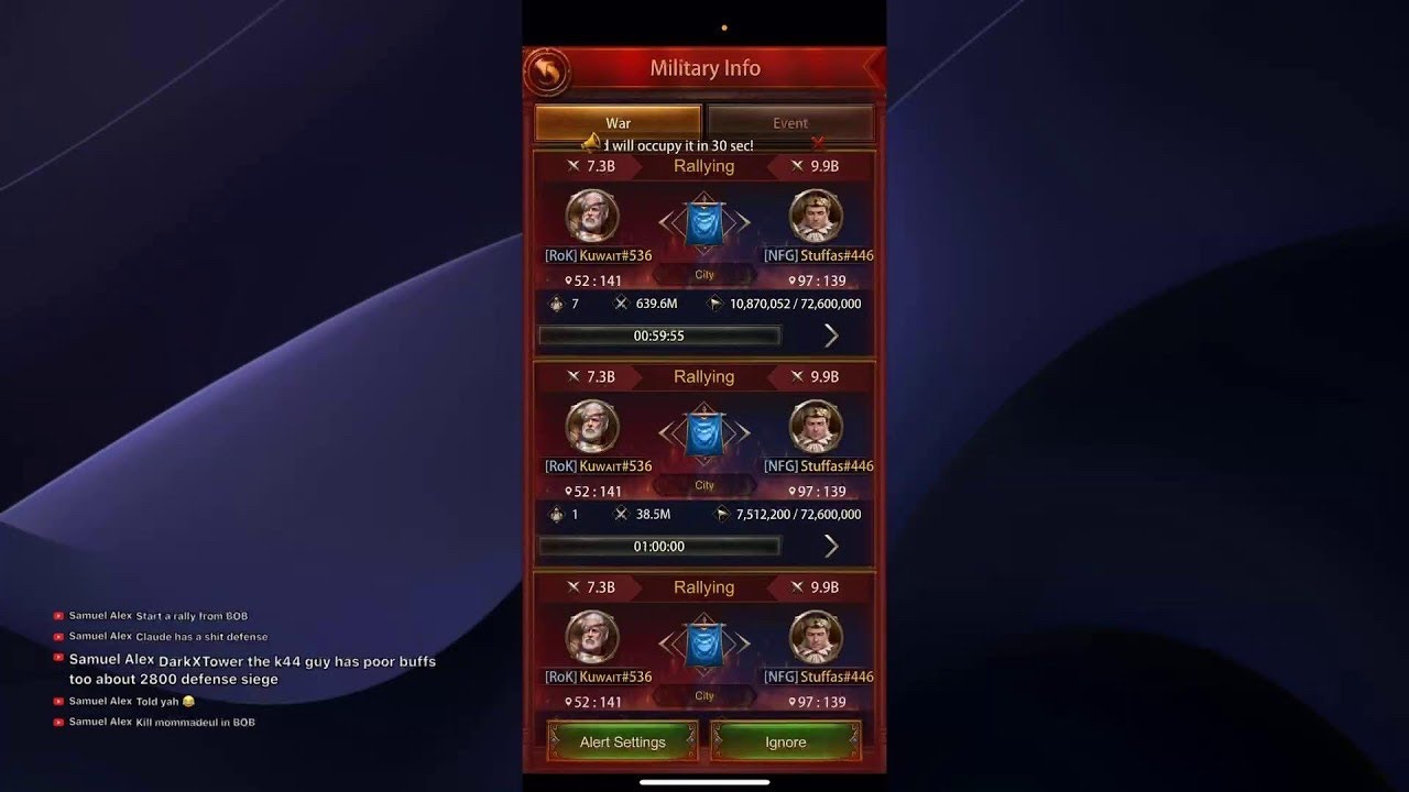Evony TKR|AllStars 14| Group B, Bear Team, prelim
