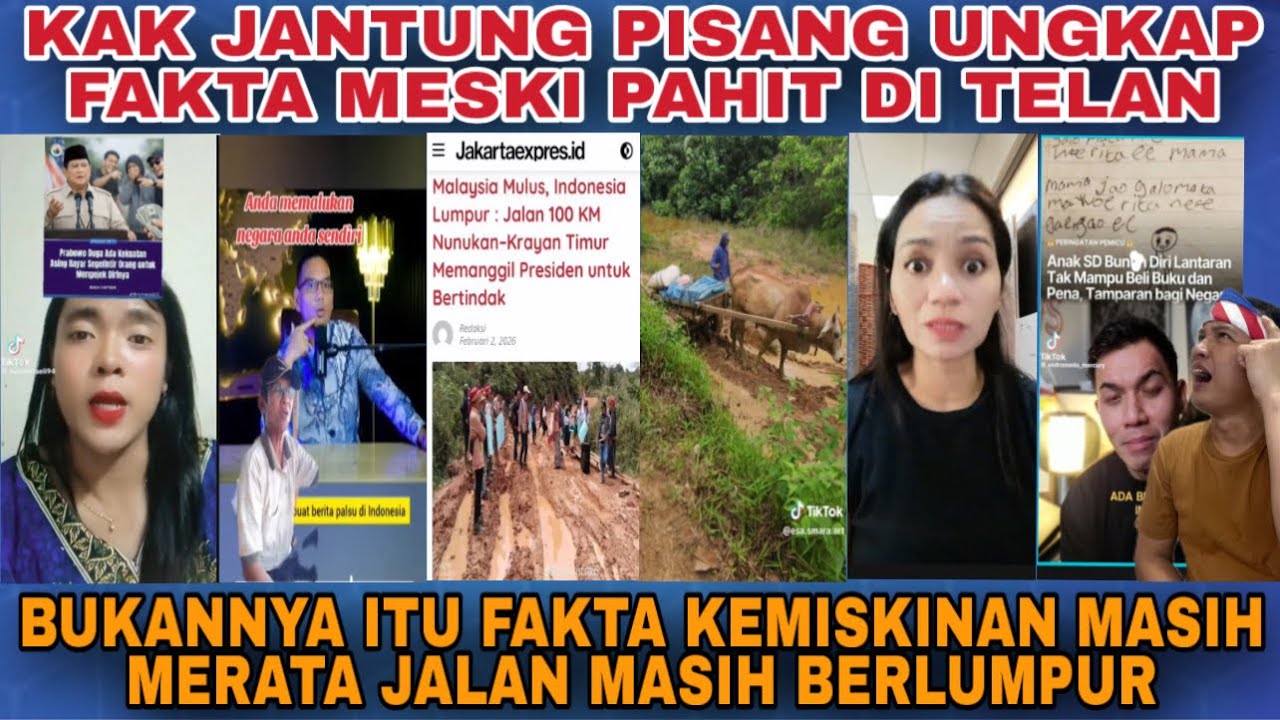 MALU KALAU MELUDAH KE ATAS KENAK MUKA SENDIRI ITU FAKTA DAN REALITA‼️