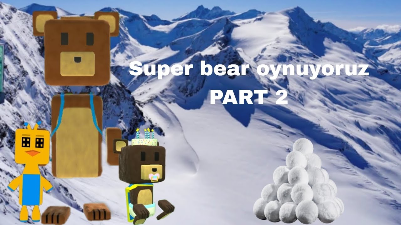 Super bear oynuyoruz Part 2 #keşfet #ytdayibenionecikarnolur #keşfet #superbearadventure #fnaf 