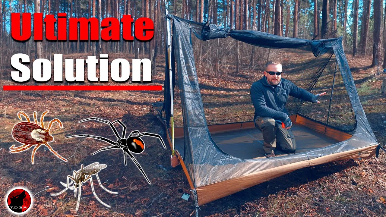 How To Stay Bug Free & Cool When Camping - OneTigris 2 Person Bug Tent Review