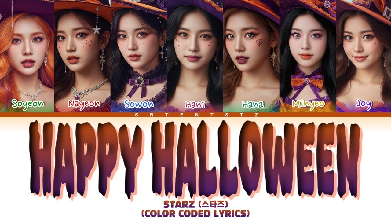 STARZ (스타즈) 'HAPPY HALLOWEEN' (Color Coded Lyrics)