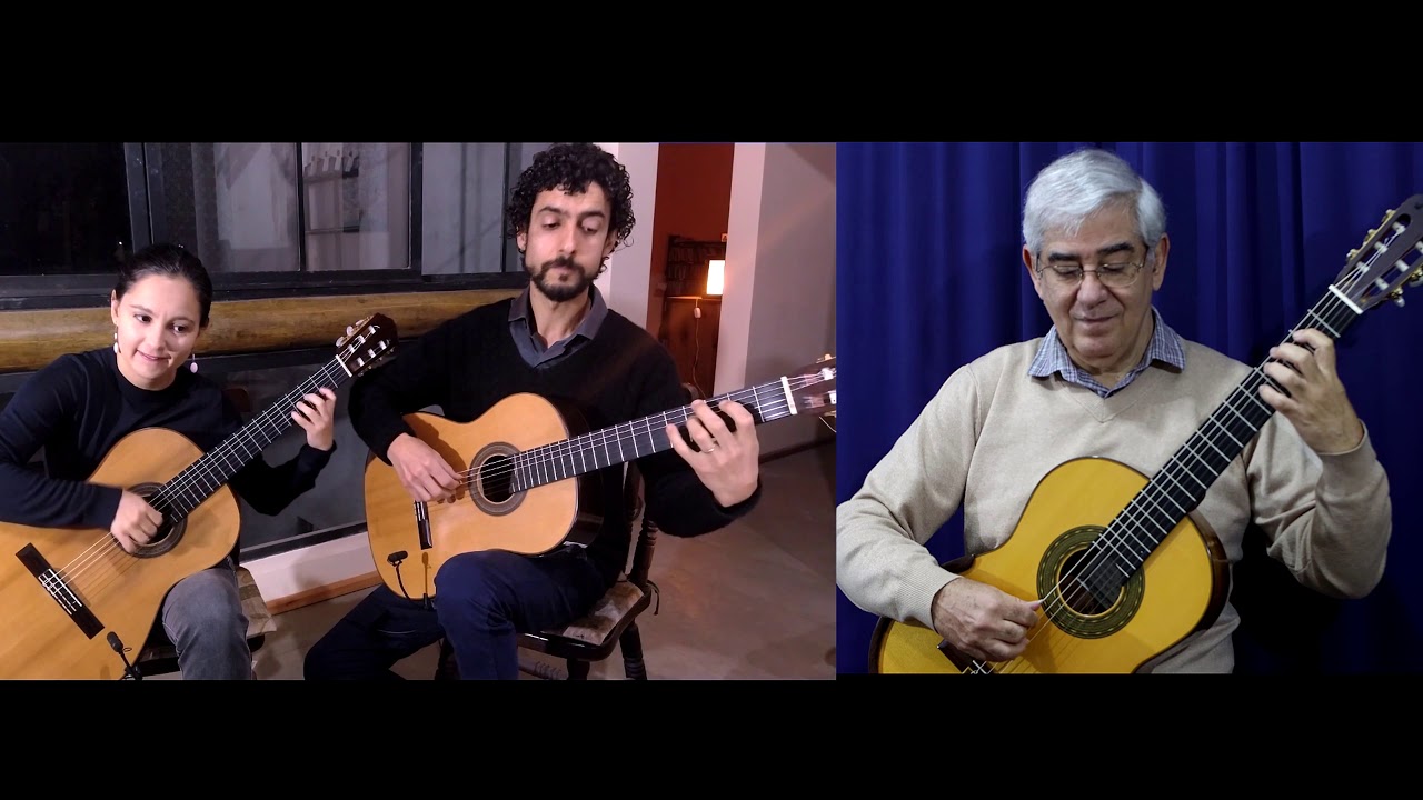 Prelude, BWV 936 by Johann Sebastian Bach, performed by Duo Siqueira Lima and Edson Lopes