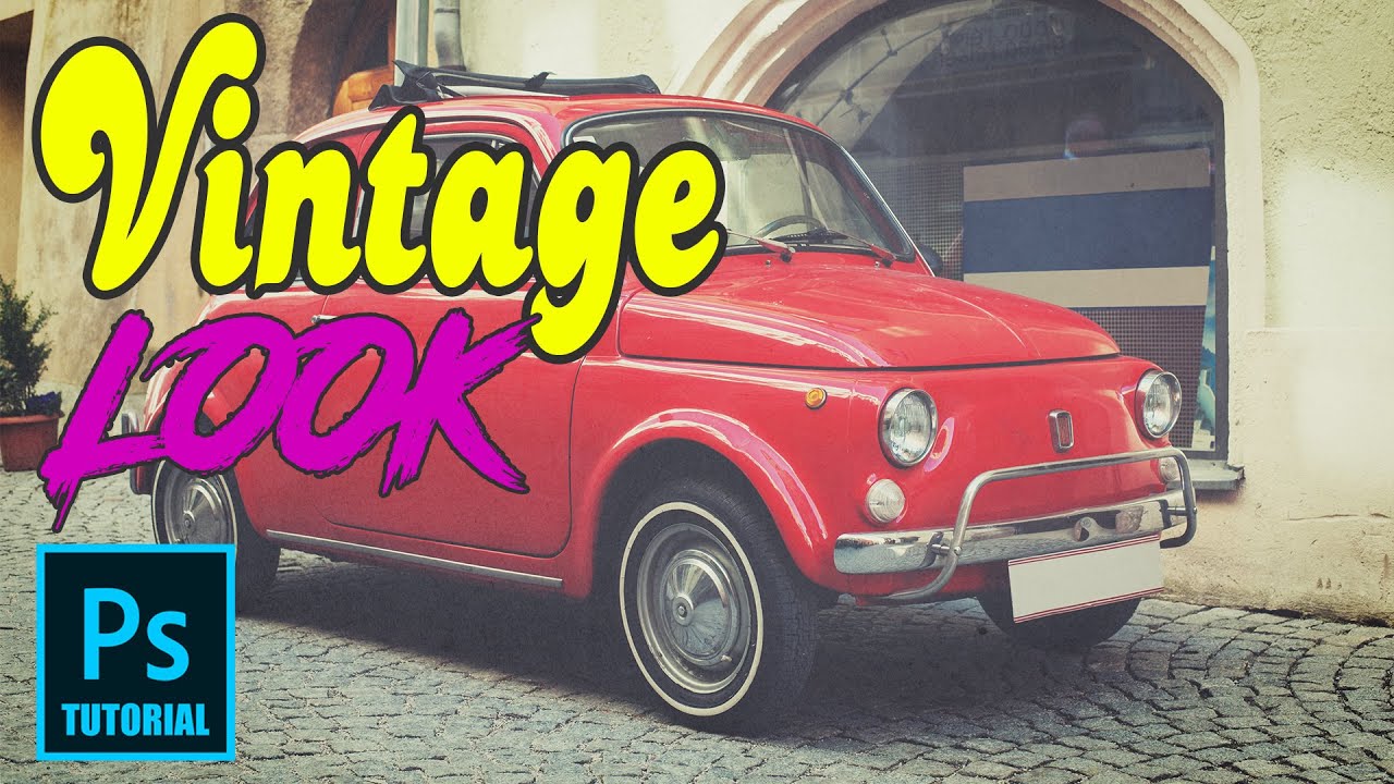 Photoshop Tutorial - Vintage Retro Look