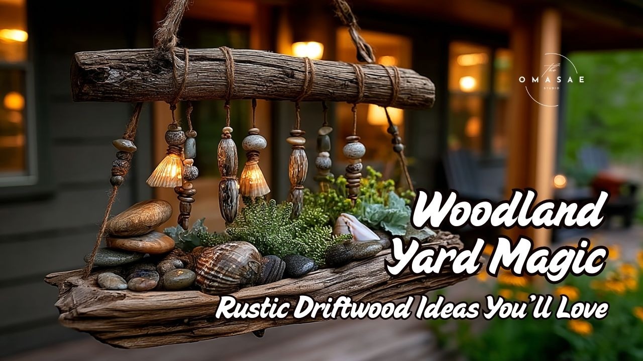 Transform Your Yard with Driftwood &ndash; Rustic Ideas That Feel Like a Woodland Escape 🪵🌲