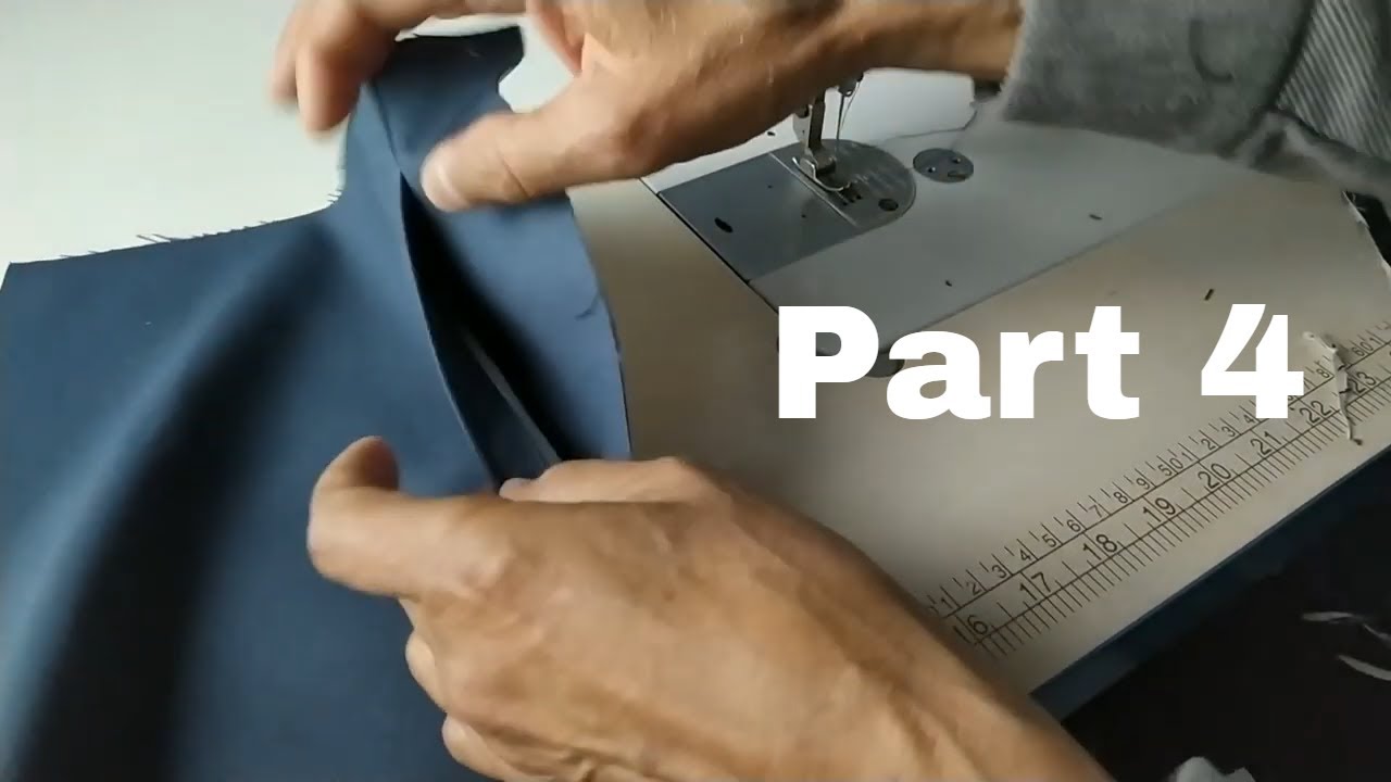 Pant front pocket stitching | Pant pocket stitching | Mens pant cutting and stitching