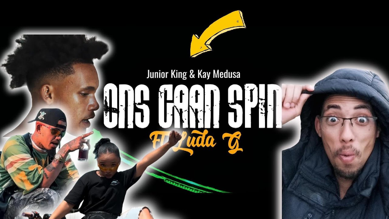 JuniorKing - ONS GAAN SPIN ft Luda G & Kay Medusa(REACTION!!)