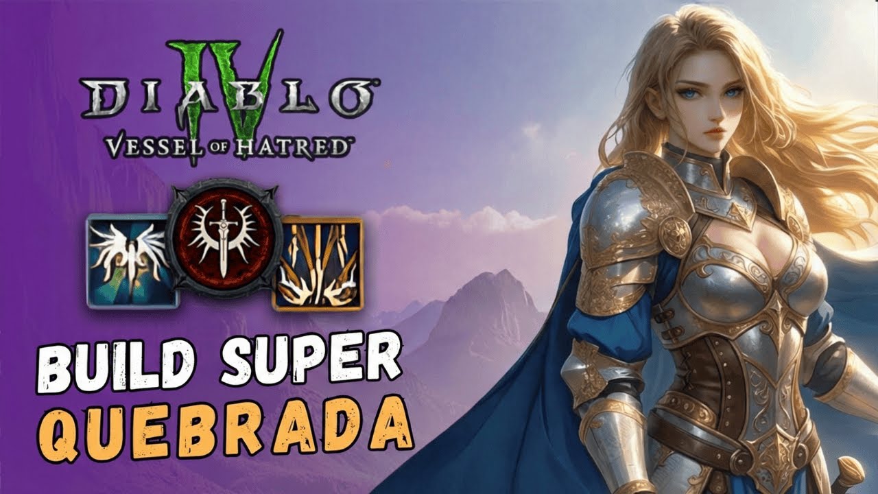 PALADINO Chegou FORTE no Diablo 4! Guia Completo da Build de Julgamento!